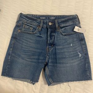 High Waisted Denim Shorts